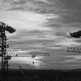 Des grues sur le chantier d'un promoteur immobilier