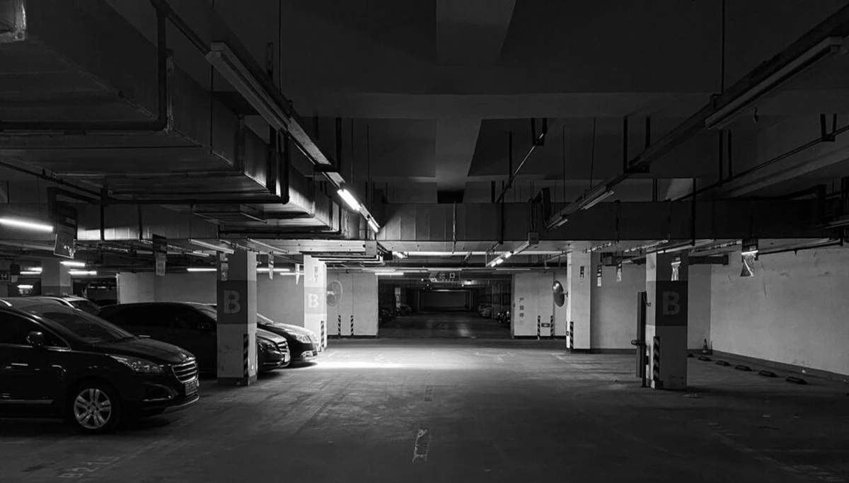 Un parking sous-terrain