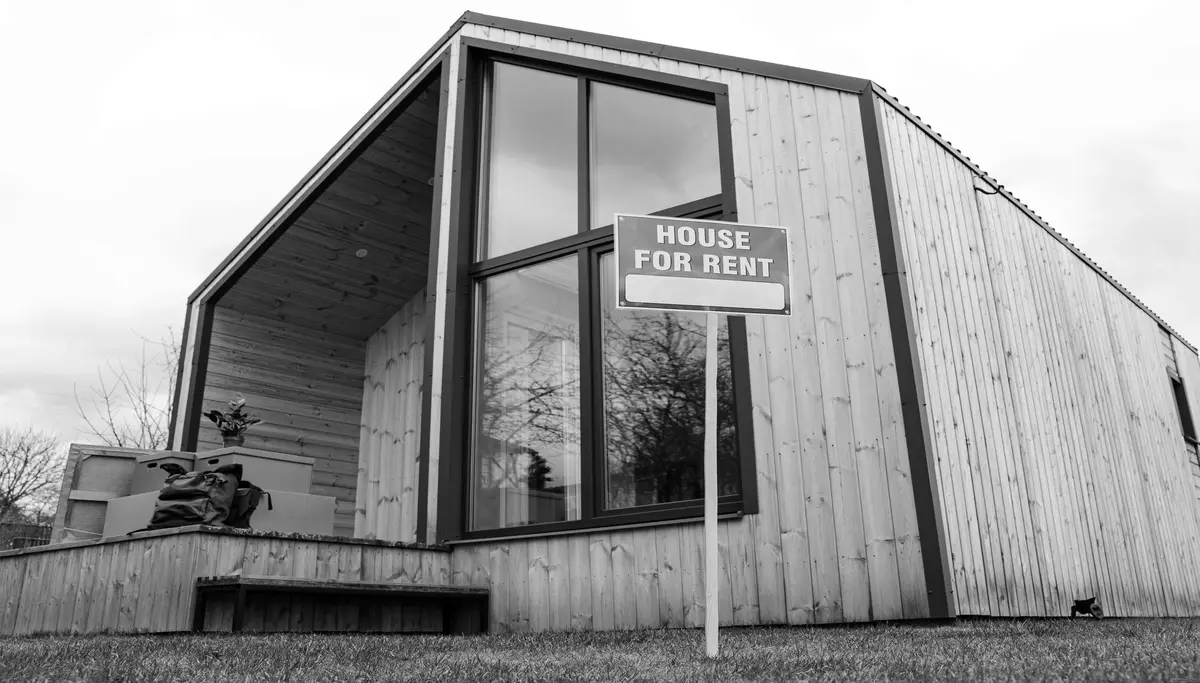 Une maison en bois mise en location