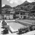 villa avec piscine à la montagne